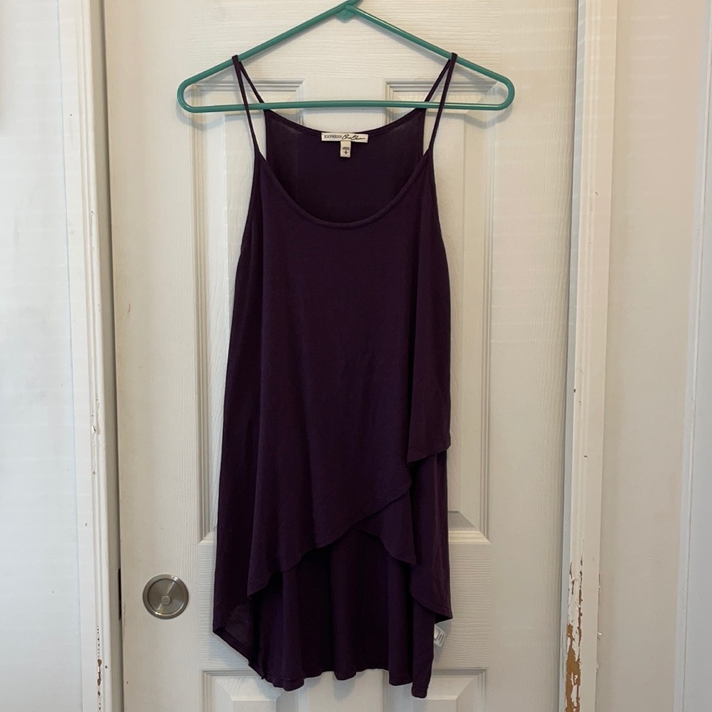 Women’s Express One Eleven spaghetti strap high/low top Size Small